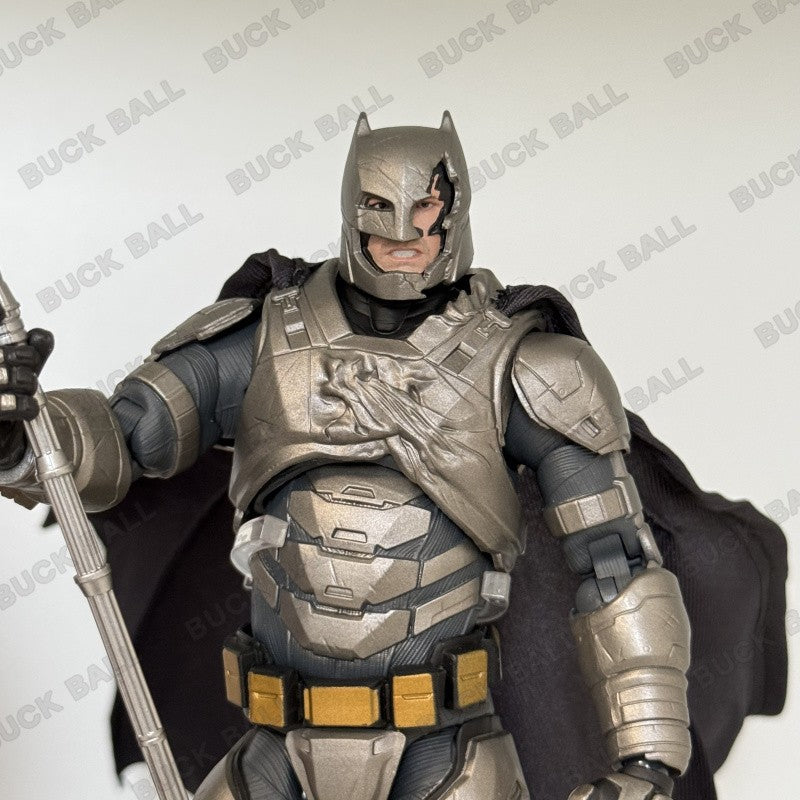 IN Stock Fondjoy BVS Set Armored Batman Battle Damaged Superman Action Figures 1/9 Batman v Superman?Dawn of Justice DC