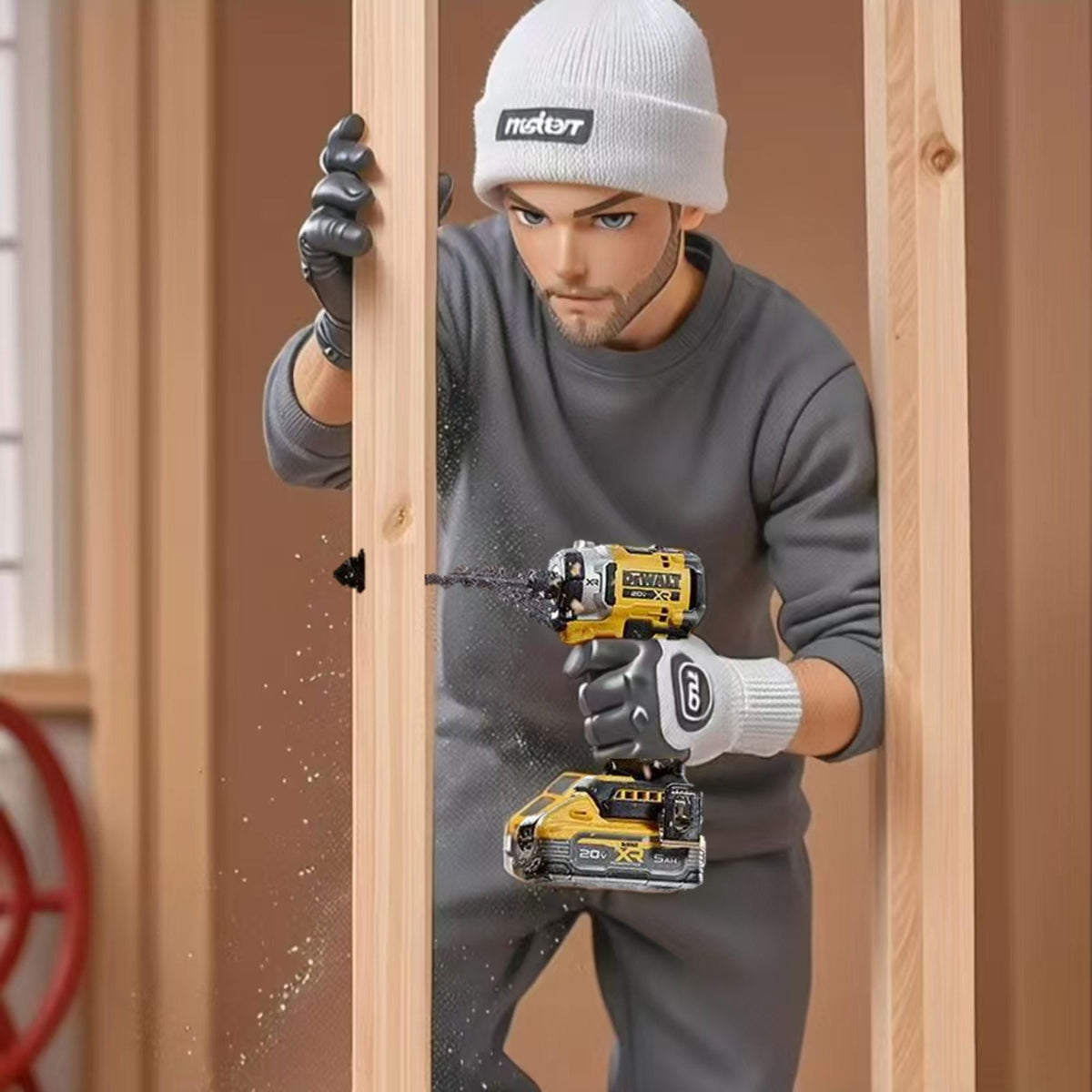 DEWALT DCF850 Impact Driver Electric Driver 20V Lithium Battery Brushless battery screwdrivers High Torque tools ?? No battery