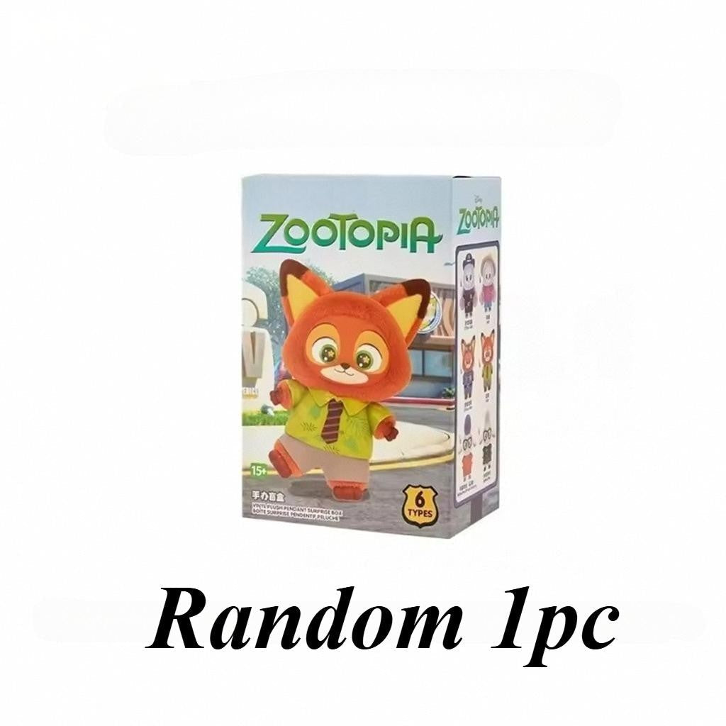 New in stock Zootopia 2 Plush Vinyl Keychain Blind Box Collectible Toy Gift for Girls Animal Mystery Trending Child Toys