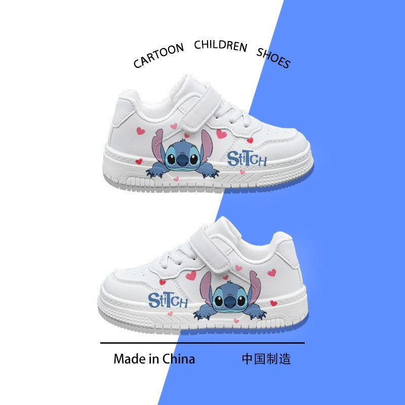 stitch shoes kids Children shoes Student Casual Sneakers boys Running Fashion 8 and 9 year old girls Shoes Christmas Gift