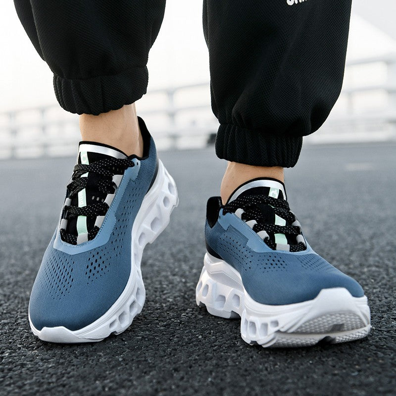 Men's Cushioning Running Shoes Lightweight Athletic Casual Sneakers Male Non-Slip Sports Shoes Outdoor Travel Walking Shoes