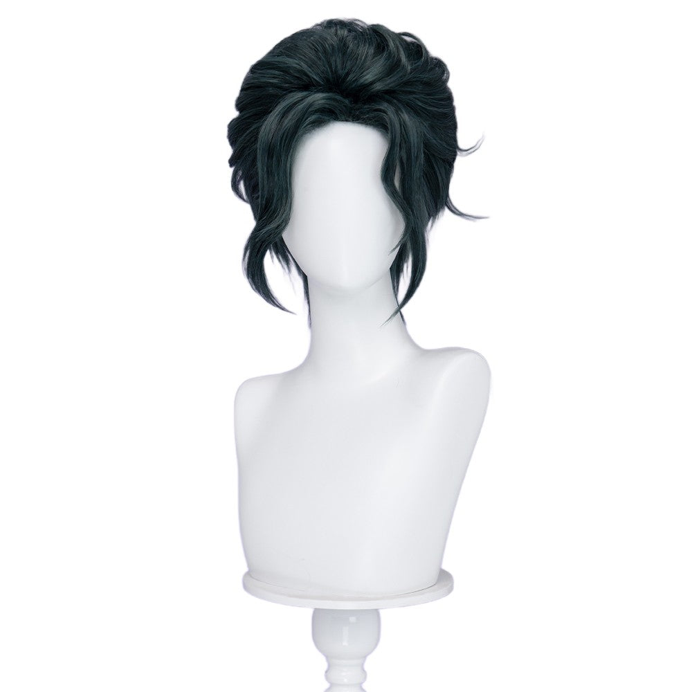 ?Ready for Ship?Idia Malleus Leona Vil Crowley Wig Game Cosplay DokiDoki Men 120cm Long Hair Fiber Idia Halloween Free Wig Cap