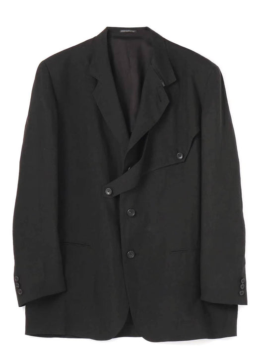 WVGA Spring Autumn New Man Tide Yamamoto Trendy Linen Blazer Niche Chic Casual Turn-Down Collar Long Sleeve Suit Coat Ins W13673