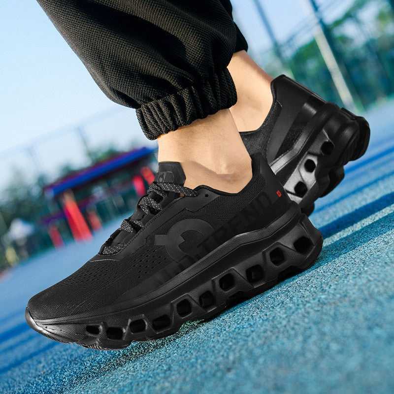 Marathon Men Sports Running Shoes Air Cushion Breathable Lightweight Male Comfortable Athletic Casual Sneakers Hiking Outdoor