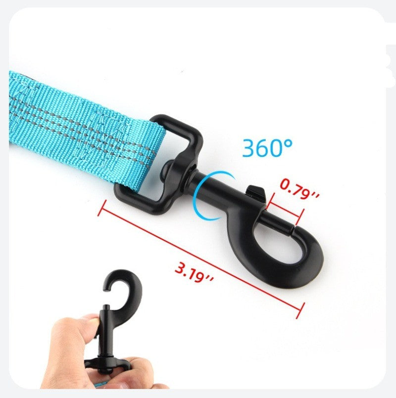 Dog Leads Leashes Durable Dual Traction Rope for Dogs Leash - Boost Safety and Control