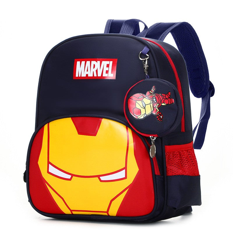 New Children School Bag Boys Girls Spider Man Cartoon Kindergarten Schoolbags Kids Orthopedic Backpacks 4-13 Year