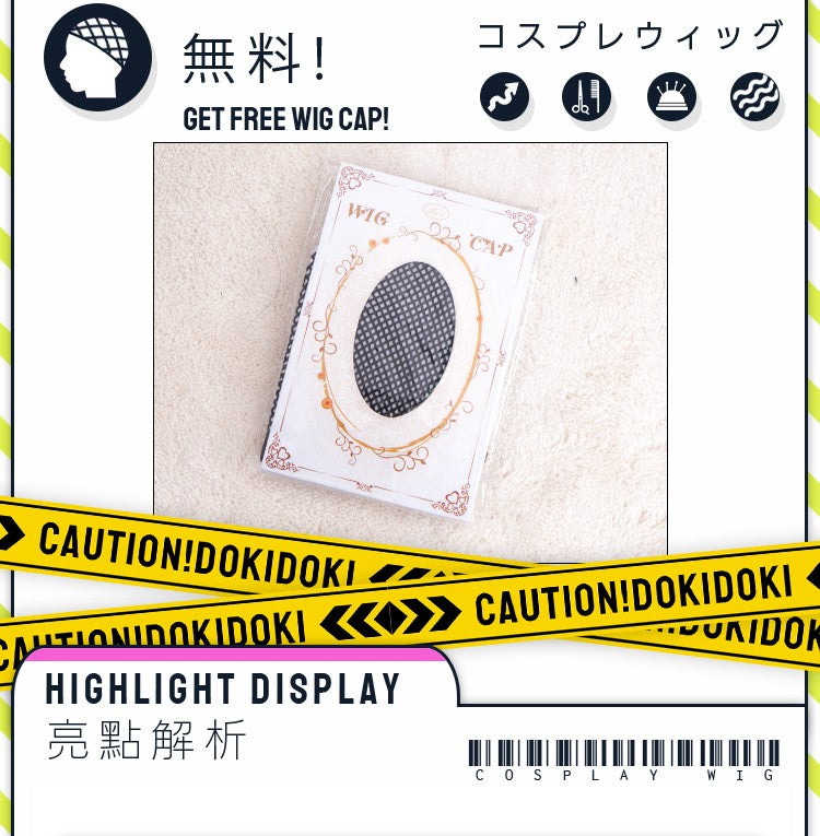 ?Ready for Ship?Idia Malleus Leona Vil Crowley Wig Game Cosplay DokiDoki Men 120cm Long Hair Fiber Idia Halloween Free Wig Cap