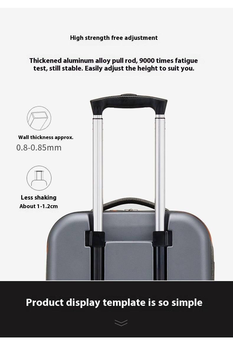 New Folding Luggage Multifunctional Design20Inch Boarding Business Password Suitcase