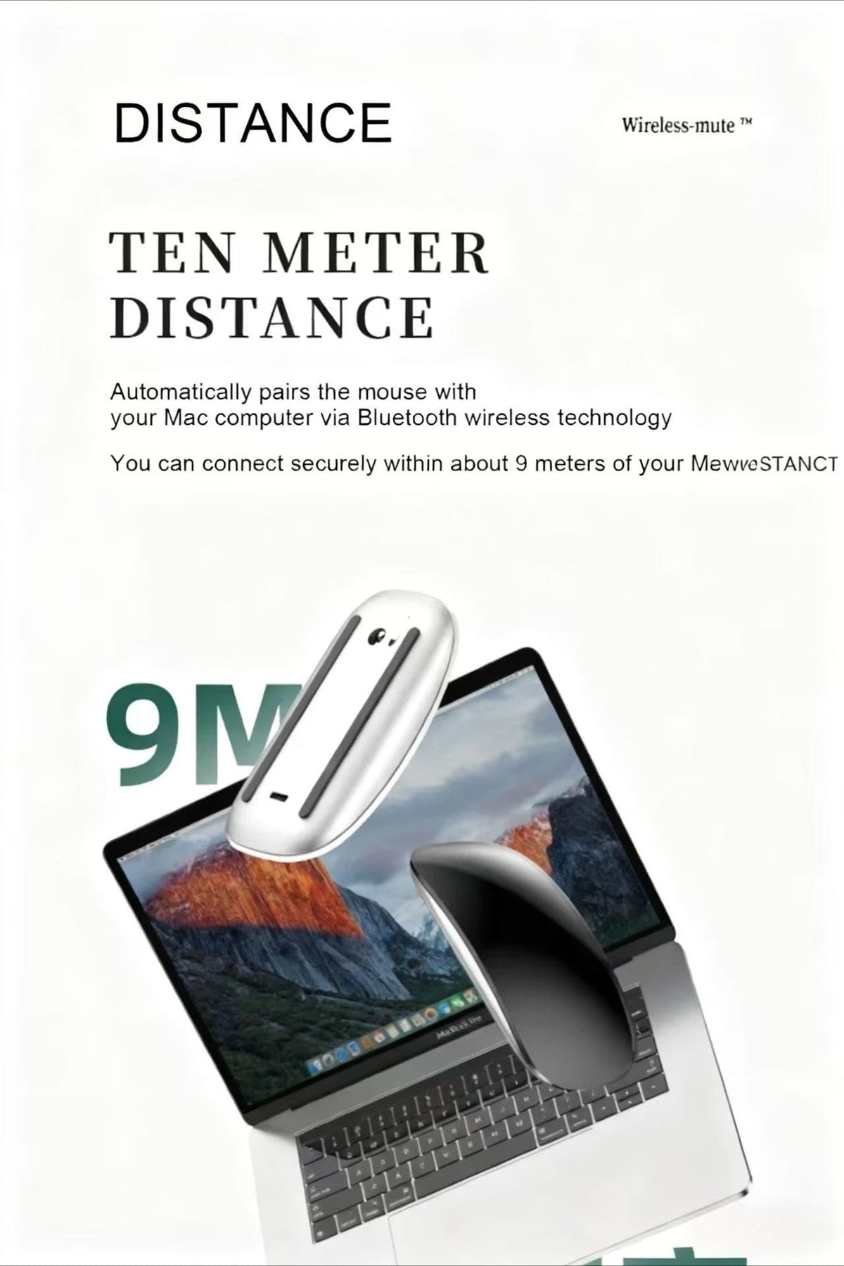 For APPLE Original Multi-Touch Surface Magic Mouse For Macbook Pro Air Mini Laptop Tablet PC iPad Bluetooth 5.0 Wireless Mouse