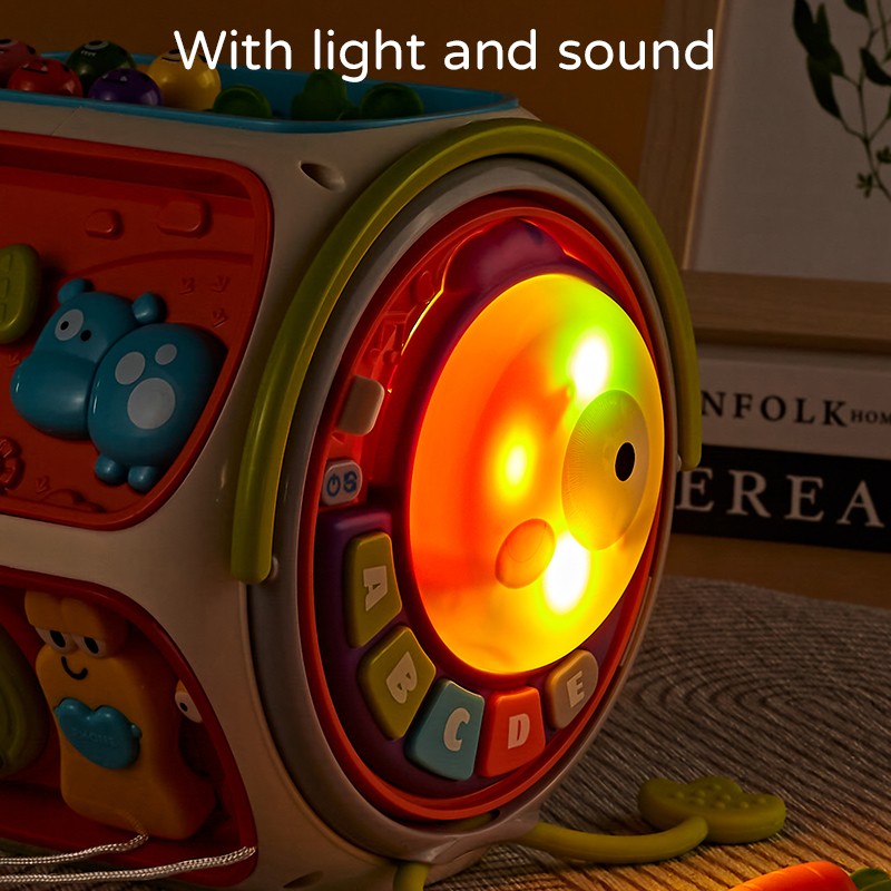 Baby Cell Phone Toy Children's Music Mobile Speaker With Sound Light Education Development Toy For 12 Months Kids Gifts