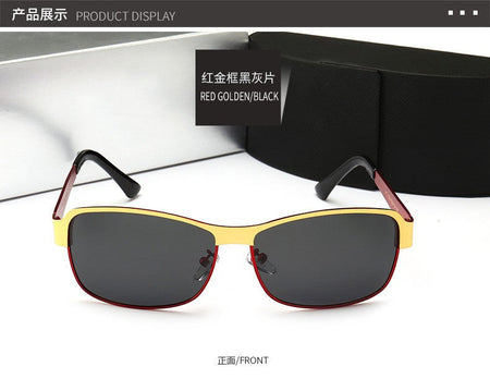 Audi Retro Oval UV400 Polarized Sunglasses for Men Women Motorcycle Glasses Anti-Glare Outdoor Adventure Shades 554