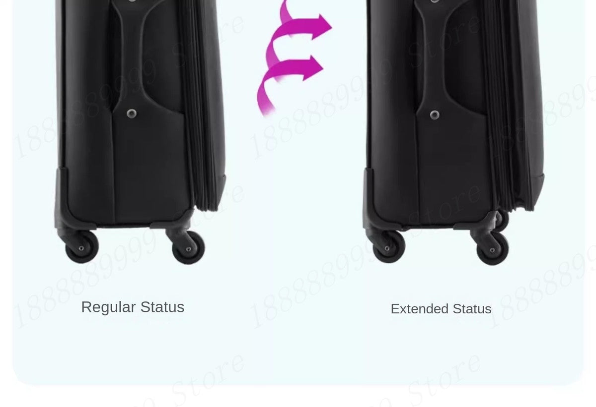Oxford Cloth Suitcase 20/24/28/32-inch Large-Capacity Luggage Female Male Universal Wheel Business Travel Case
