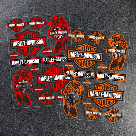 2026 New Harley Davidson Sticker Logo Motorcycle Helmet Tank Bike Decal for Sportster 883 Sportster S 1250 Fat Boy 117