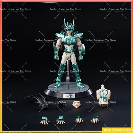 In Stock Original Saint Seiya Saint Seiya Stars Edition Capricorn Cancer Draco Toy Collection Gift Action Figure