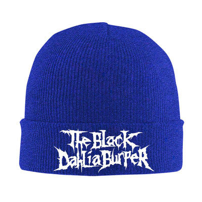 THE BLACK DAHLIA MURDER Band Beanie Hats  Knitted Hat Men Women Y2K Cool Elastic Caps Autumn Gym Design Bonnet Hats