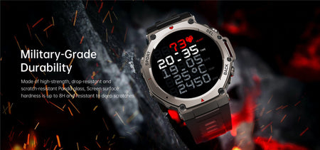 2025 Original T-Rex 3 Ultra Military GPS Smartwatch Built-in GNSS Compass Altimeter 10ATM Waterproof Sports Smartwatch Men Women