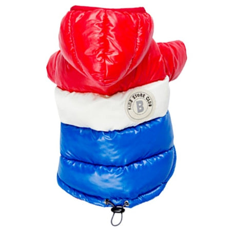 Winter Padded Dog Down Jacket Warm Soft Dog Clothes Fashion Puppy Jacket Cute Solid Cat Coat Pet Outfits French Bulldog Clothes