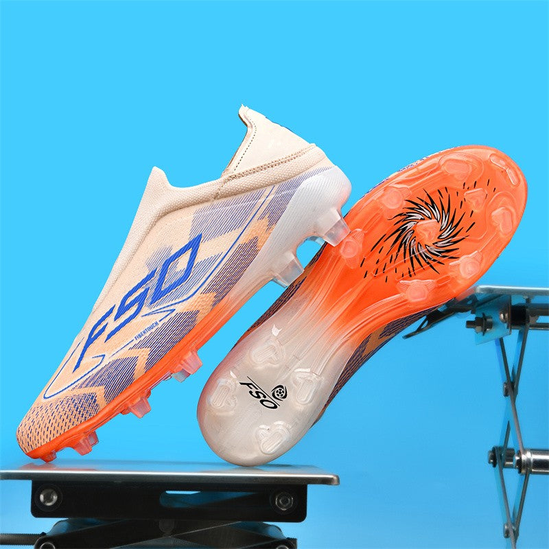 New Men Football Boots Non-Slip High-quality Soccer Shoes Grass Cleats High-top Futsal Sneakers Match Indoor Hot-selling Outdoor