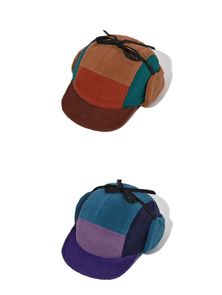 Windproof Thermal Fleece Winter Hat Five Panel Fisherman Style Cycling Outdoor Cold Weather Ear Protection for Winter Sports?