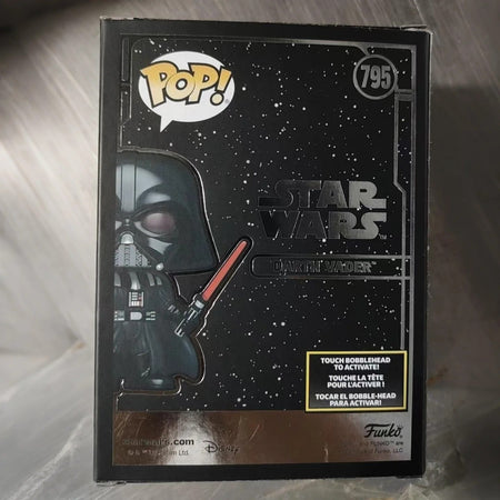 Star Wars Ahsoka with Lightsaber Darth Vader Figure Lights and Sounds FUNKO POP Collectible Limited Edition Figurine Toy Gift