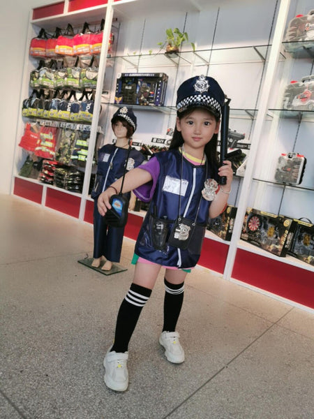 Police Cosplay Costumes for Unisex, Police Toys, Policeman, Compass, Whistle, Police Badge, Carnival Costume Props, Halloween