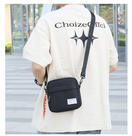Luxury Brand Casual Mini Crossbody Bag For Phone Bag Men Messenger Bag Male Small Side Shoulder Bag Light Boy Oxford Chest Bag