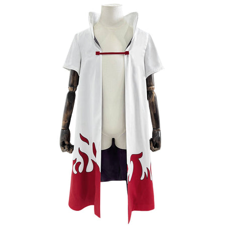 HOLOUN Anime Namikaze Minato Cosplay Costume Cloak Vest T-shirt Pants Pouch Cos Convention Gift