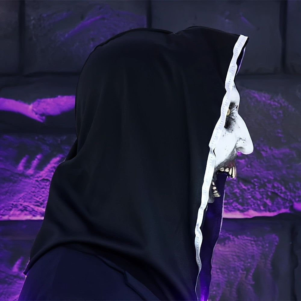 New Mask Frightening Nun Costume Synthetic Latex Street Style Horror Accessory Realistic Details Halloween Horror Theme Events