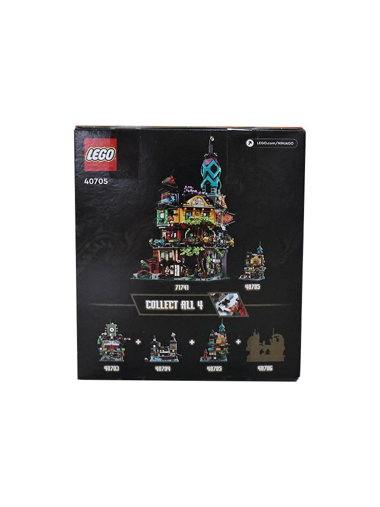 Lego 40705 Micro Ninjago Garden City Building Blocks for Boys and Girls Building Children's Toys