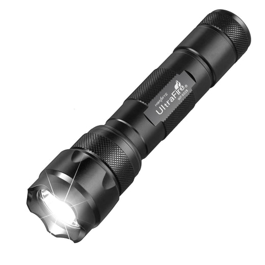 UltraFire WF-502B EDC Led Flashlight 18650 Camping Torch 10W Fishing Lantern 1000 Lumen Outdoor Flash Tactical Hunting Lights