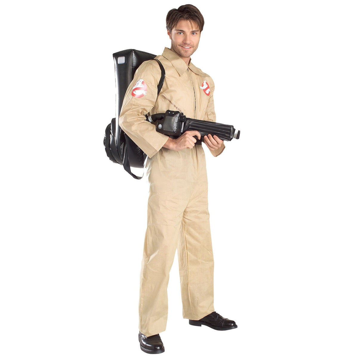 Kids Adult Ghostbusters Costume Cosplay with Proton Pack Men Boys Girls Ghostbusters Jumpsuit Ghost Hunter for Halloween Outfits
