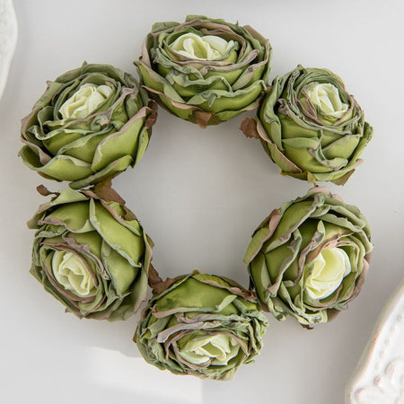 Artificial Flower Burned Edge Rose Wedding Bridal Bouquet Decor Home Outdoor Garden Festival Party Wreath Diy Ins Gift Scrapbook