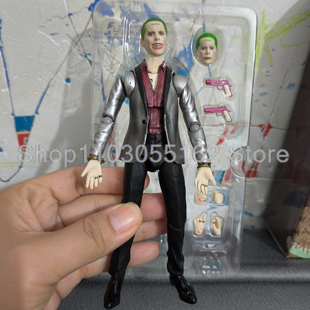 Harley Quinn Batman Action Figure Disney Mafex 015 Joker Heath Ledger The Dark Knight Collectible Toy Christmas Halloween Gift