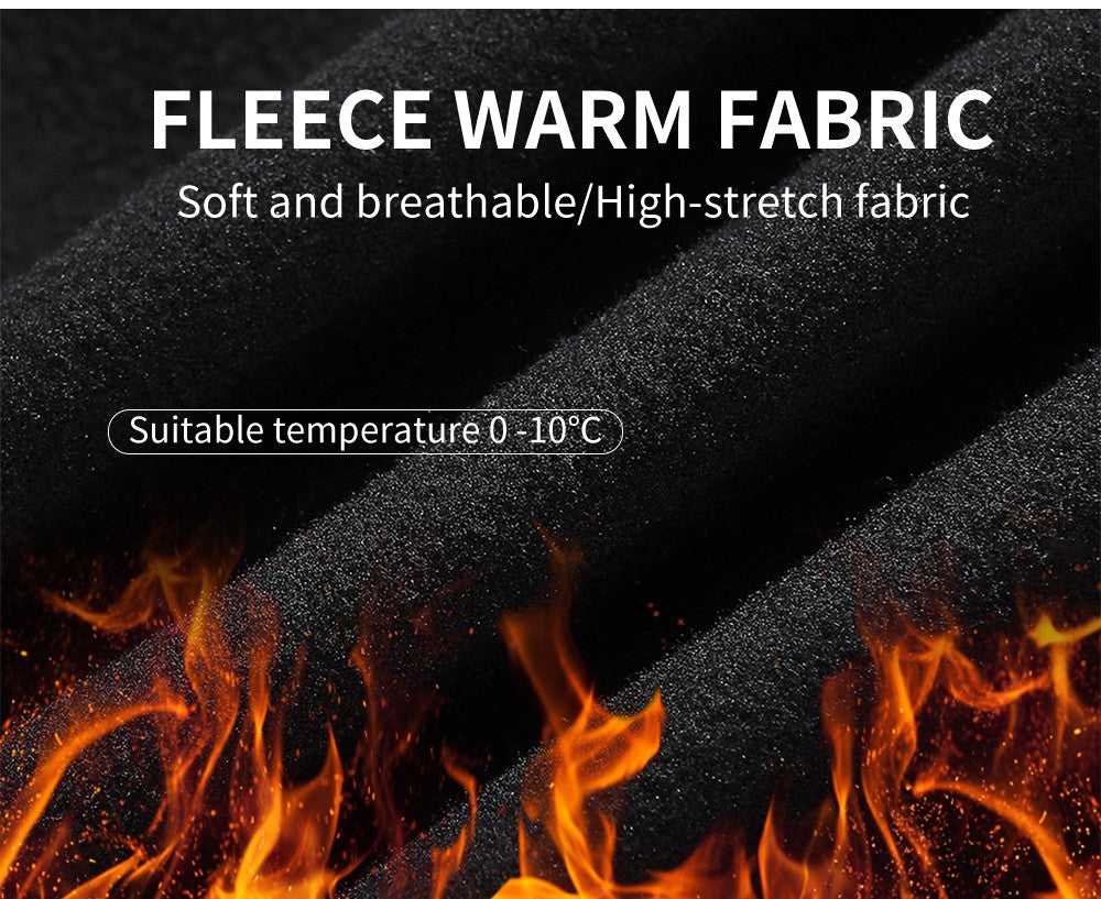 WOSAWE Cycling Jersey Set Winter Spring Vest Pants Sleeveless MTB Bicycle Clothing Warm Bike Jackets Thermal Fleece Suit