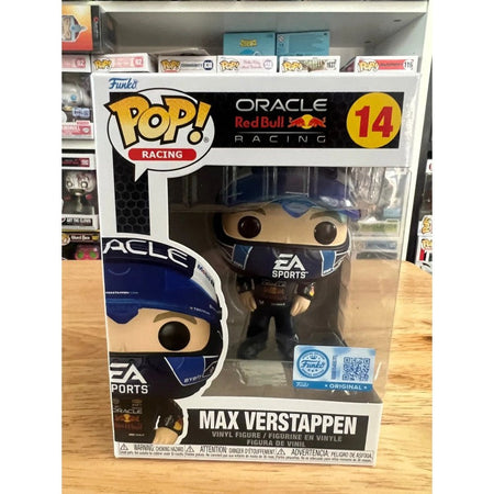 Funko Pop Verstappen Official Genuine Action Doll Model Red Bull Racing Team 14 Vinyl Sculpture Dolls Fan Collectible Gifts