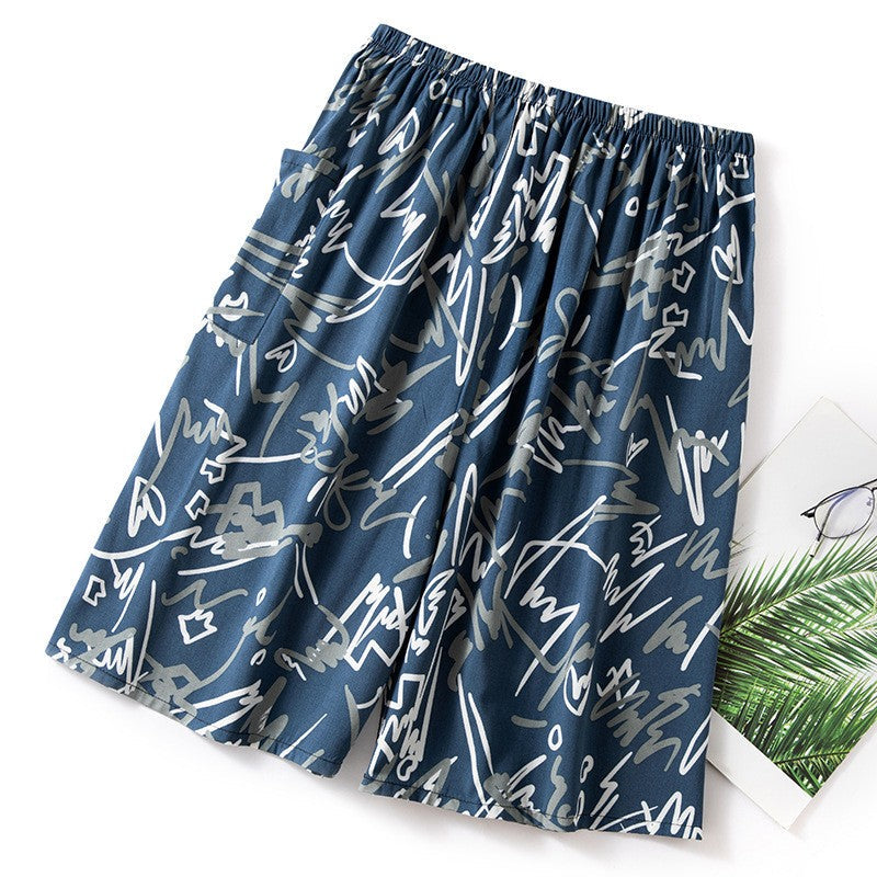 Summer Men Fashion Shorts Clothing Boys Kids Casual Hawaii Vacation Shorts Male Stylish Beach Shorts Big Boys Sleepwear Shorts