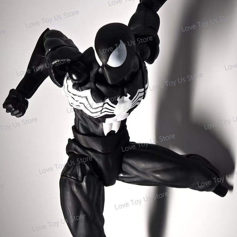 Original Mess Toys Spider Man Symbiote Spiderman Messtoys Black Suit Neighbor Scarlet Spider Anime Action Figure Gifts Toys