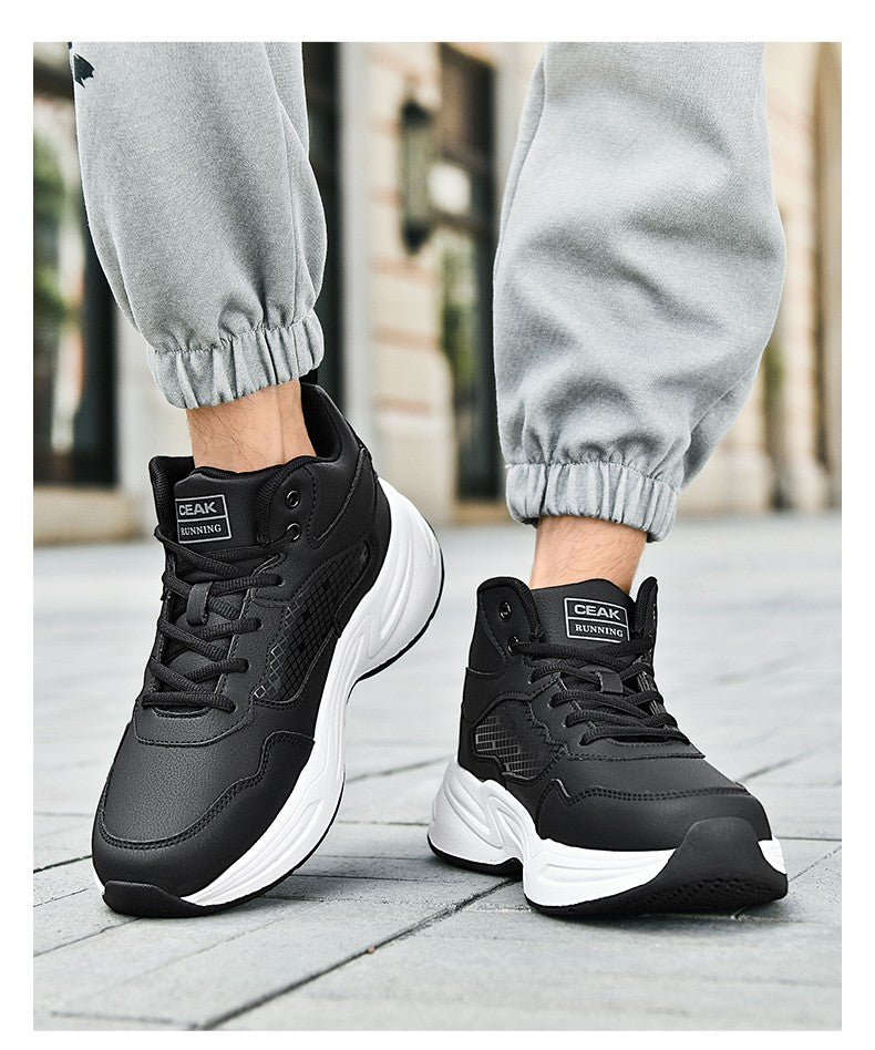 Men's high quality plus size casual sneakers Four seasons soft sole outdoor breathable running shoes students light sports shoes