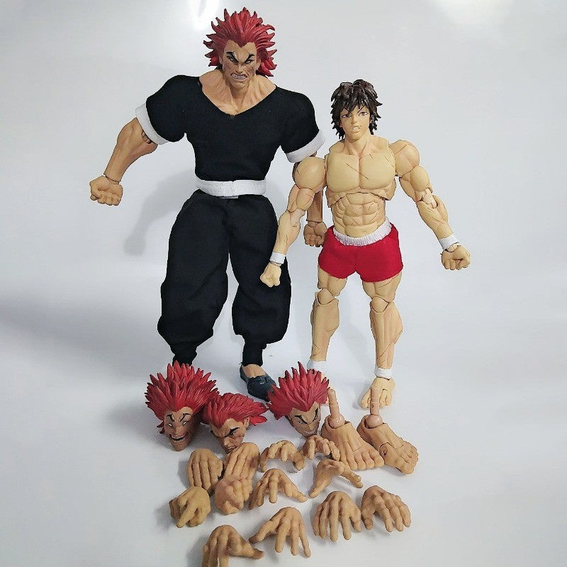 ST Baki Hanma Son Of Ogre Action Figure Hanma Yuujiro Figurine Ko Fighting PVC Collection Anime Yujiro Figures Model Toys Gifts