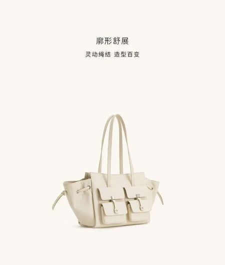 2025 Pocket Handbag DA Motorcycle Tote Female Large Capacity Commuter Single Shoulder Underarm Bag ????? ??? ?????? Sac Femme