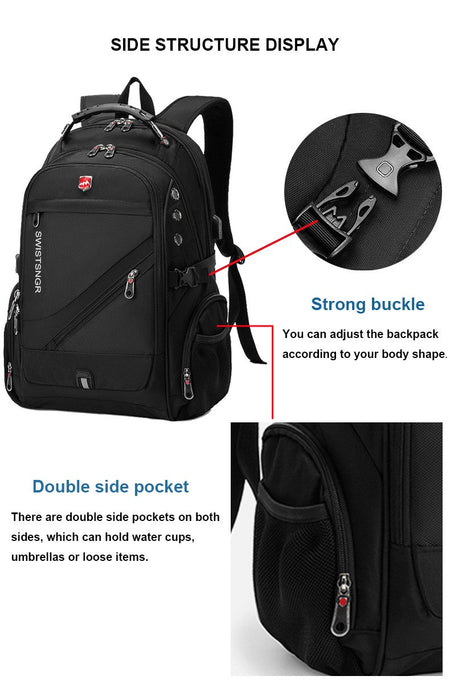 2025 Waterproof 17/20 Inch Laptop Backpack Men Airplane Travel Backpack Women Oxford Rucksack Male School Bag modern Mochila