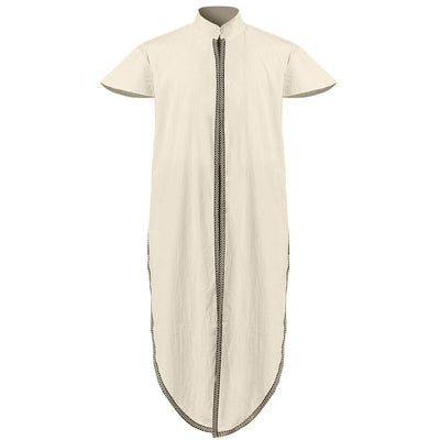 Long Tunic Jerkin Vikings Men's Tarbard Surcoat Medieval Renaissance Costume Shirt Coat Vest Outfit Tabard Costume For Adult