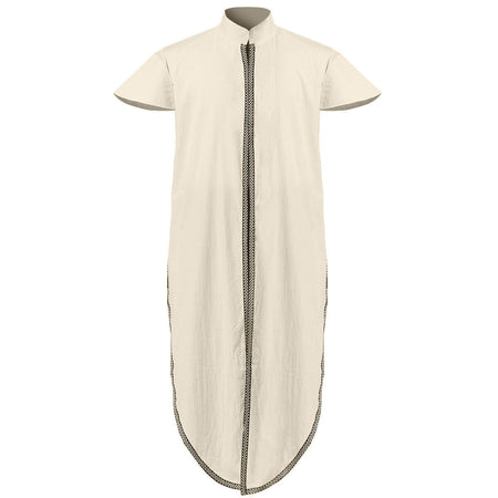 Long Tunic Jerkin Vikings Men's Tarbard Surcoat Medieval Renaissance Costume Shirt Coat Vest Outfit Tabard Costume For Adult
