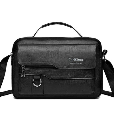 Men's and women's cross-body and shoulder bag for business, simple and casual, with minimalist design. Made of PU material.