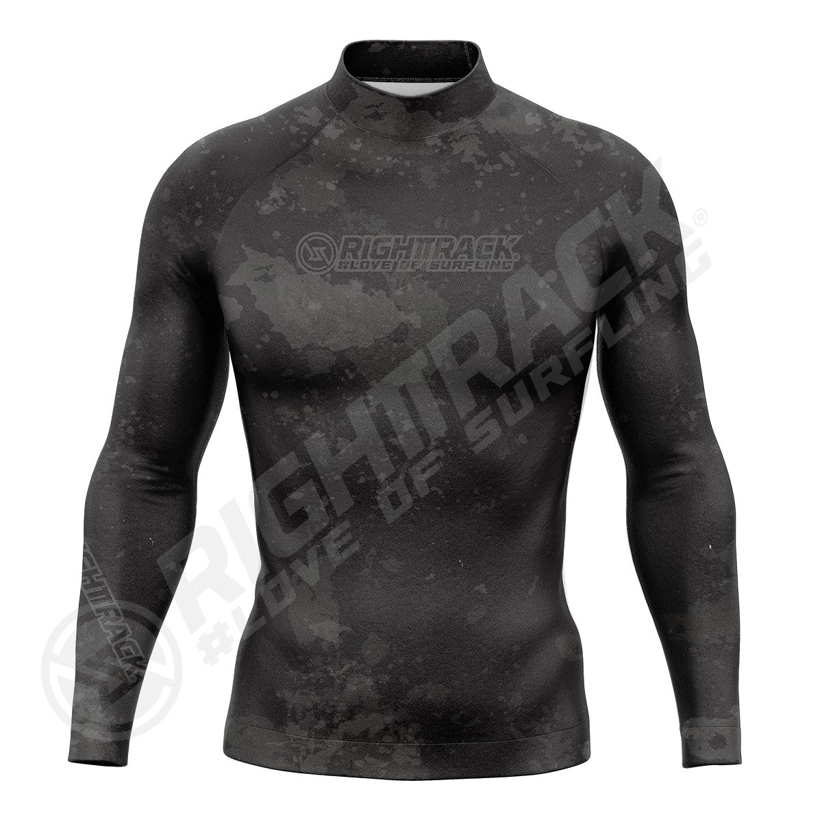 Hot Men's Rashguard Surfing Shirt Camo Lycra Fabrics RIGHTTRACK Surf Sportswear Beach UV Swimwear UPF50+ Clothes
