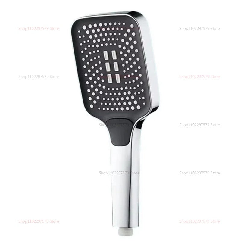 3 Mode Adjustable High Pressure Shower Head Handheld Large Flow Water Saving Pressurized Shower Head Mixer Bathroom Accessories