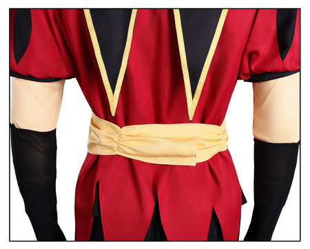 The Freak Circus Pierrot Jester Harlequin Cosplay Costume for Game Adult Clown Joker with Mask Halloween Carnival Outfits