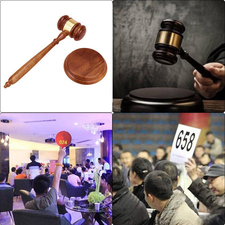 Delicate Wood Adjudgement Gavel Handcrafted Judge Wood Gavel Hammer for Auction Lawyer Sound Hand Tools for Lawyer Judge