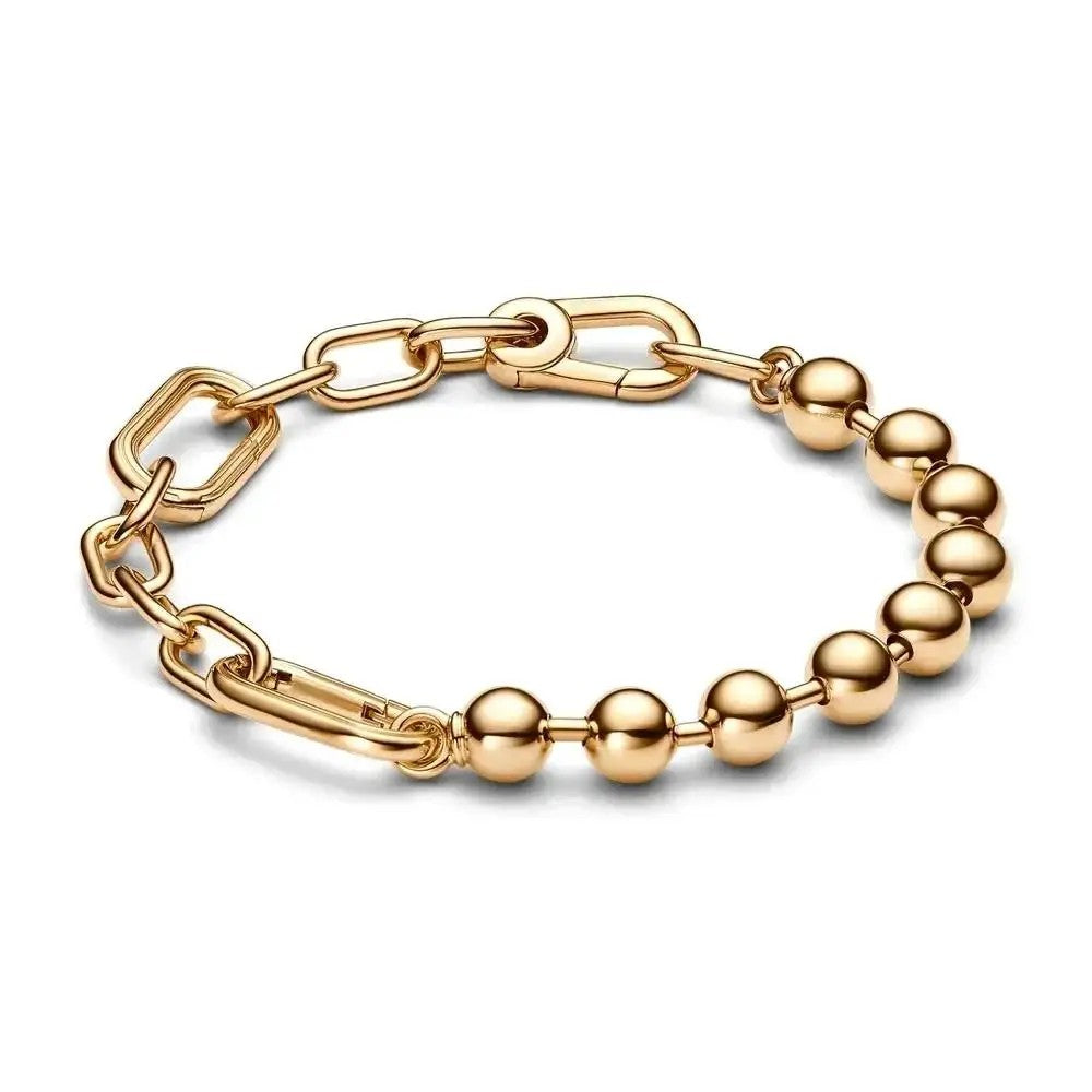 Fit Moment Charm Diy Bracelet Snake Bone Chain Women's Fashion Jewelry Classic Hot Selling Castle Bracelet Exquisite Gift