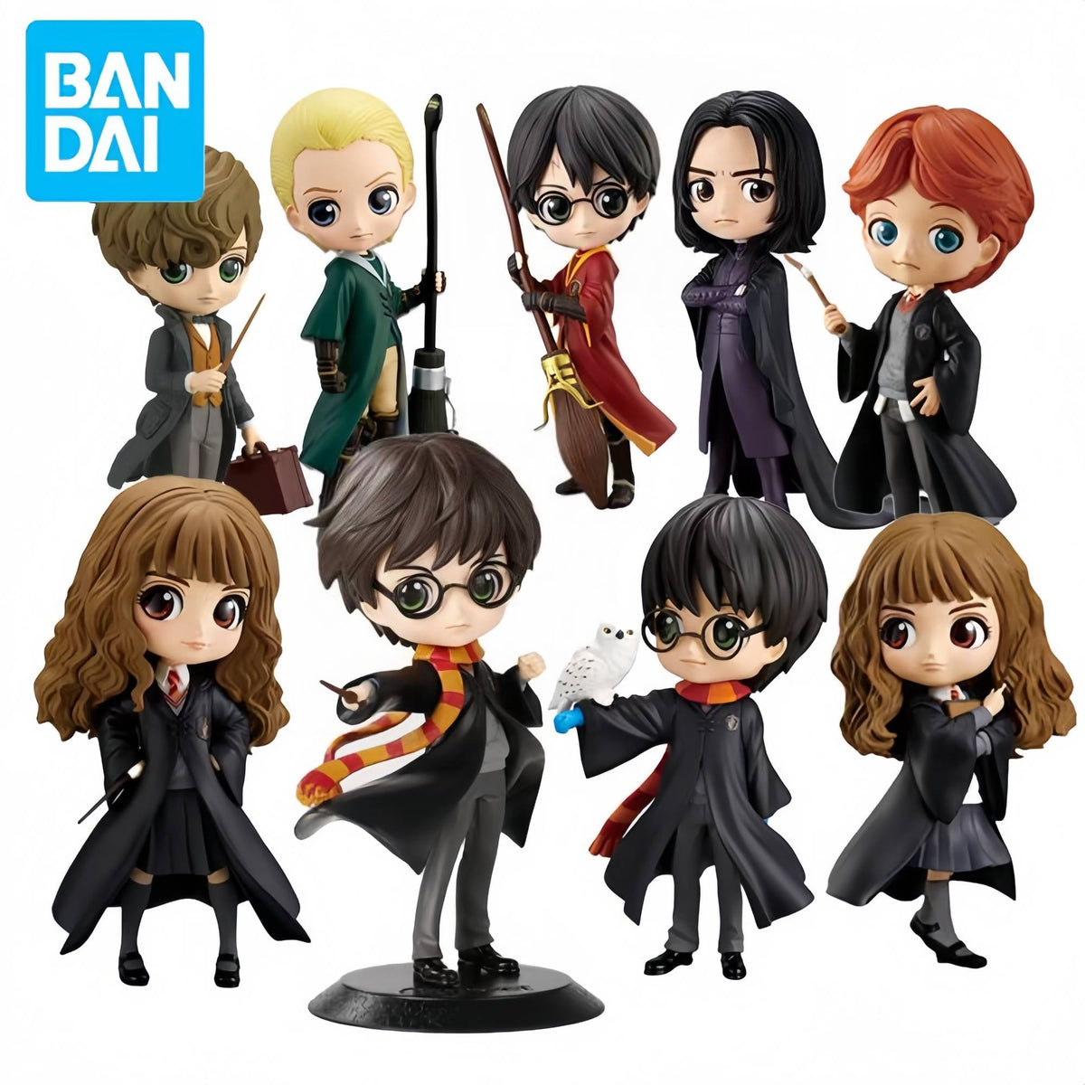 In Stock Genuine Bandai Banpresto Qposket Harry Potter Members' Grand Gathering 15Cm Standing Figure Figure Model Chibi-Style Q